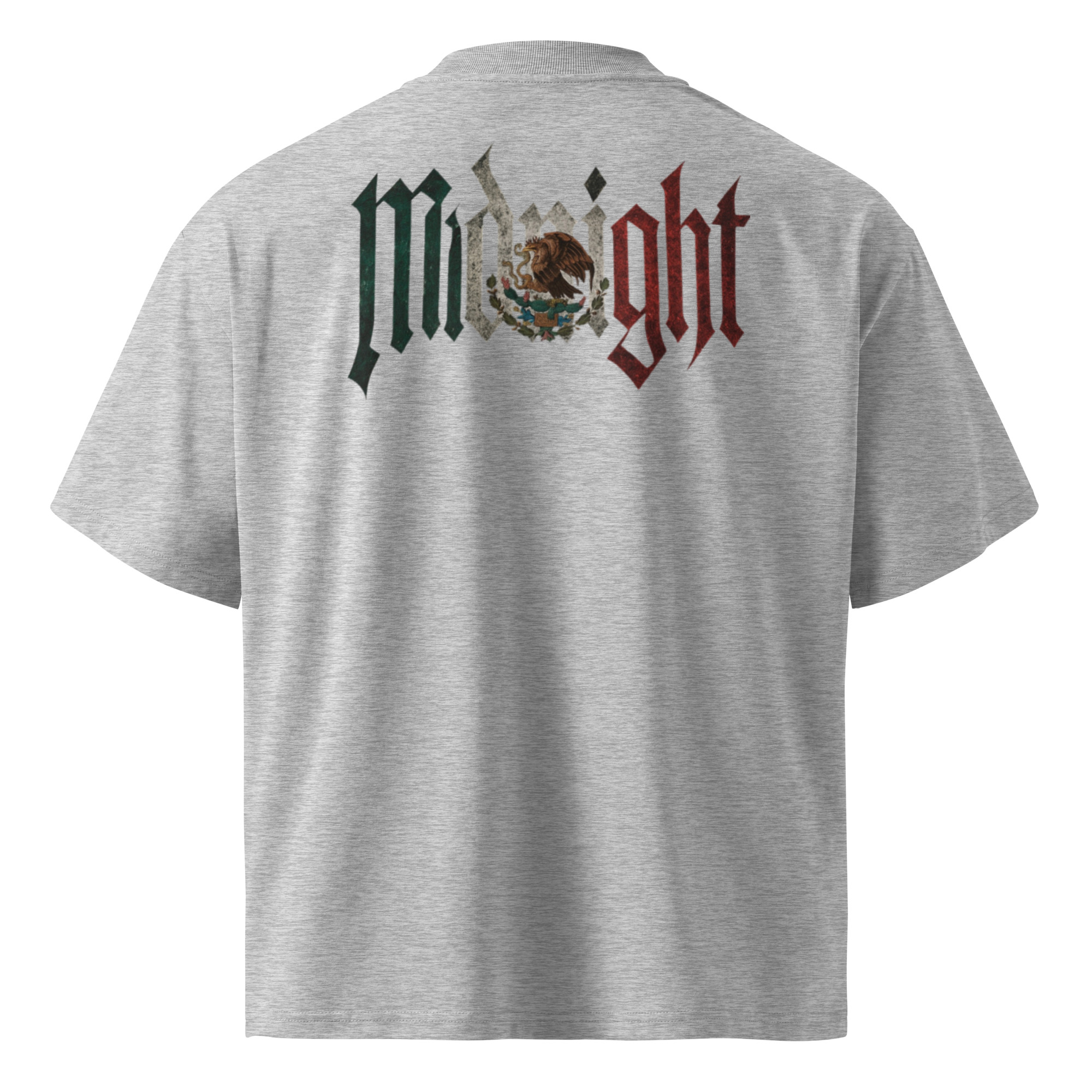 Unisex organic oversized high neck t-shirt - Image 10